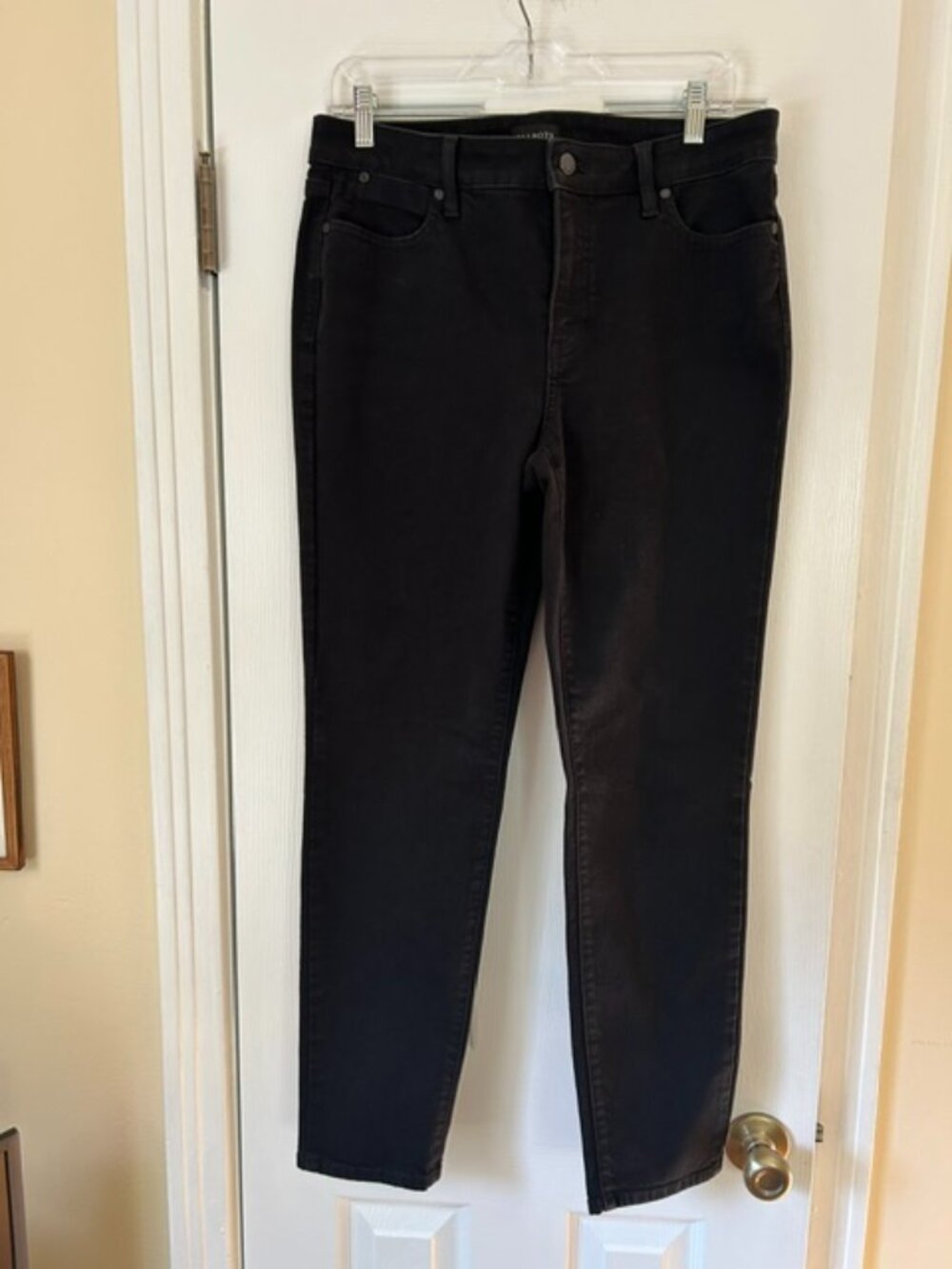 Talbots Slim Ankle Black Jeans - Misses 10